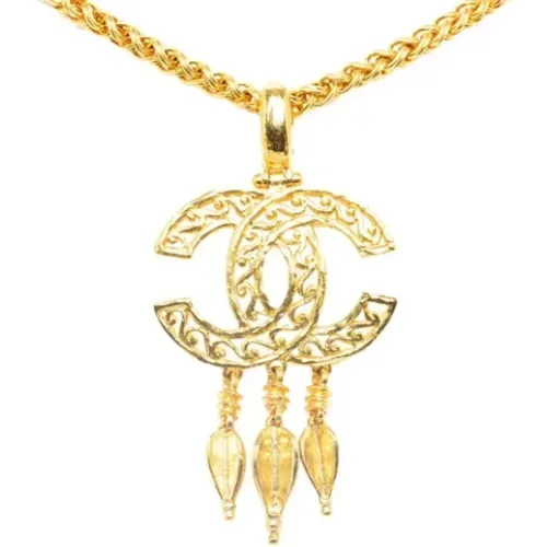 Pre-owned Jewellery, female, , Size: ONE SIZE Pre-owned Metal chanel-jewelry - Chanel Vintage - Modalova