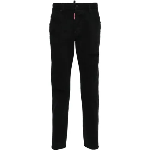 Slim-fit Trousers , male, Sizes: 3XL - Dsquared2 - Modalova