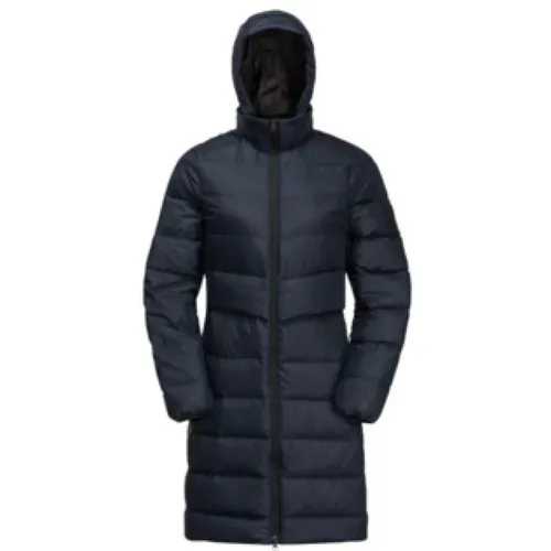 Dunkelblaue Mäntel , Damen, Größe: 2XL - Jack Wolfskin - Modalova