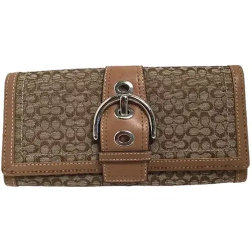 Pre-owned Fabric clutches , female, Sizes: ONE SIZE - Coach Pre-owned - Modalova