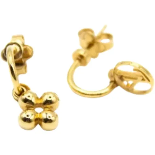 Pre-owned Jewellery, female, , Size: ONE SIZE Pre-owned Metal earrings - Louis Vuitton Vintage - Modalova