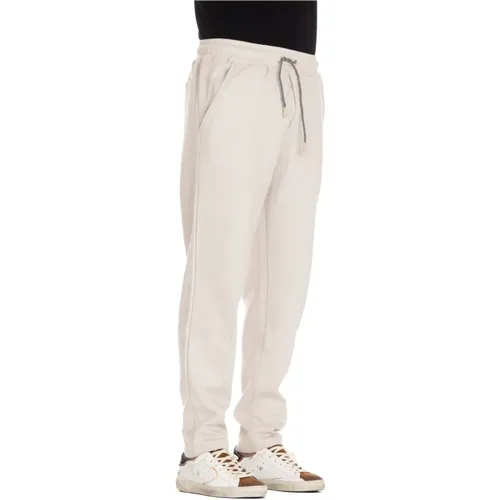 Sweatpants, male, , Size: M Cashmere Silk Cotton Sweatpants - Eleventy - Modalova