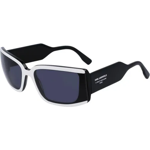 Sunglasses, unisex, , Size: ONE SIZE Acetate Sunglasses with Dial and Category 3 Protection - Karl Lagerfeld - Modalova