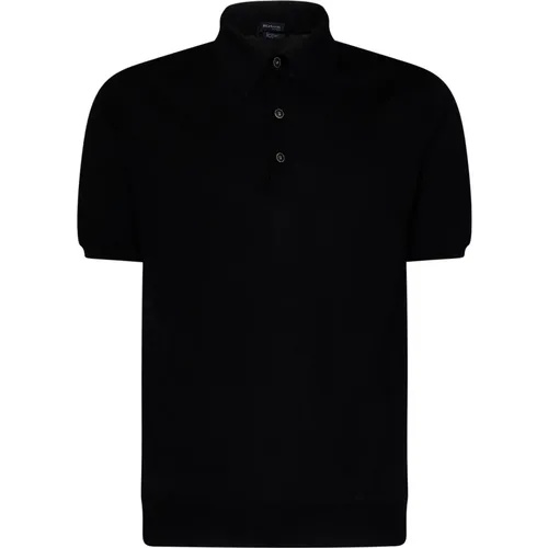 Short-Sleeved Polo Shirt , male, Sizes: L - Kiton - Modalova
