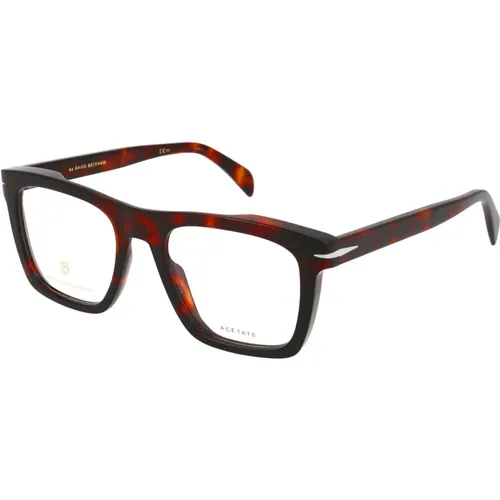 Glasses, male, , Size: 53 MM Stylish Optical Glasses DB 7020 - Eyewear by David Beckham - Modalova