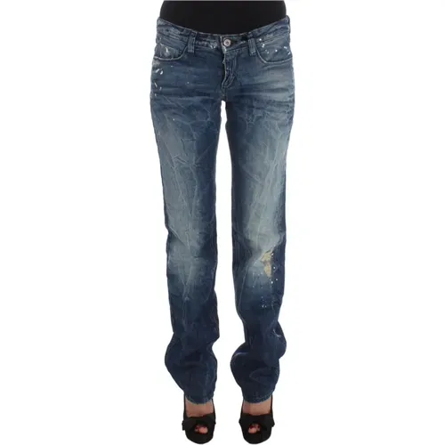 Cotton Regular Fit Denim Jeans , female, Sizes: W26 - Costume National - Modalova