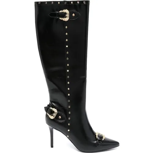 Boots by , female, Sizes: 7 UK, 4 UK, 5 UK - Versace Jeans Couture - Modalova