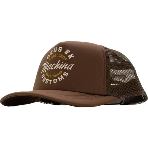 Amped Circle Trucker Cap - Deus Ex Machina - Modalova