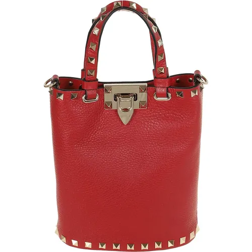 Rockstud Mini Tote Bag , female, Sizes: ONE SIZE - Valentino Garavani - Modalova