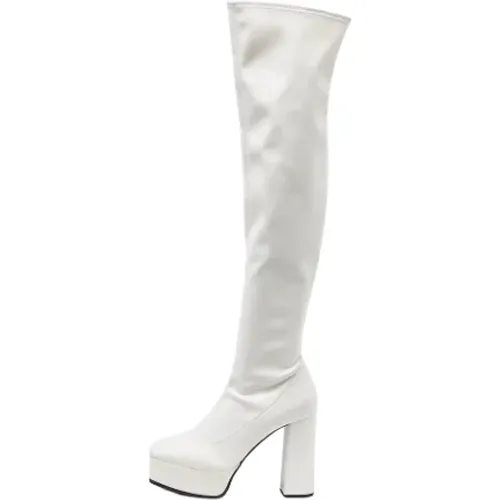 Pre-owned Leather boots , female, Sizes: 6 1/2 UK - Giuseppe Zanotti Pre-owned - Modalova