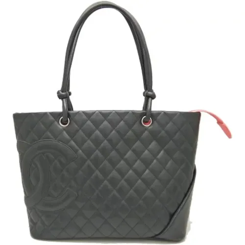 Pre-owned Tote Bags, female, , Size: ONE SIZE Pre-owned Leather totes - Chanel Vintage - Modalova