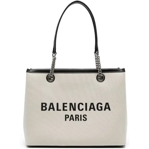 Canvas Kleine Tote Tasche - Balenciaga - Modalova