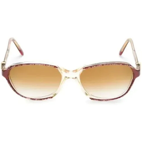 Pre-owned Accessories, female, , Size: ONE SIZE Pre-owned Acetate sunglasses - Yves Saint Laurent Vintage - Modalova