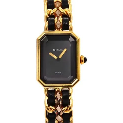 Pre-owned Yellow Gold watches , female, Sizes: ONE SIZE - Chanel Vintage - Modalova