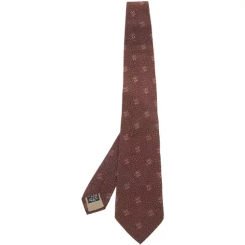 Pre-owned Accessories, male, , Size: ONE SIZE Pre-owned Silk home-office - Armani Pre-owned - Modalova