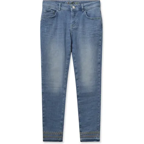 Gerades Jeans , Damen, Größe: W30 - MOS MOSH - Modalova