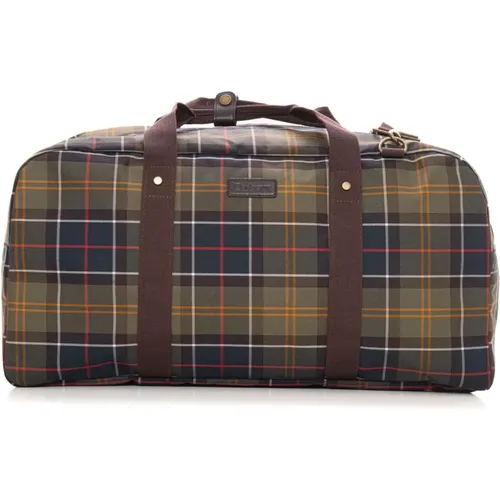 Tartan Reisetasche mit Reißverschluss,TN11 Tartan Tasche - Barbour - Modalova