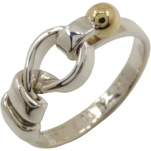 Pre-owned Jewellery, female, , Size: ONE SIZE Pre-owned Silver rings - Tiffany & Co. Pre-owned - Modalova