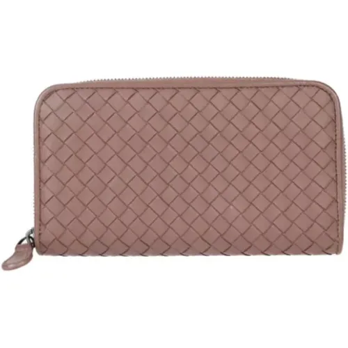 Pre-owned Wallets, female, , Size: ONE SIZE Pre-owned Leather wallets - Bottega Veneta Vintage - Modalova