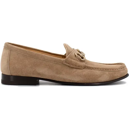 Suede Moccasins for Men , male, Sizes: 7 1/2 UK, 8 UK, 8 1/2 UK, 11 UK, 10 1/2 UK, 9 1/2 UK - BRUNELLO CUCINELLI - Modalova