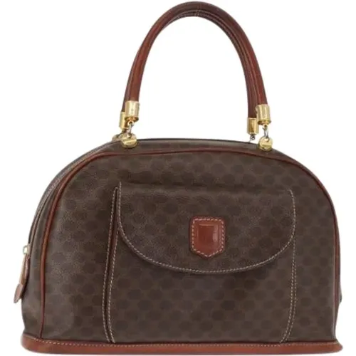 Pre-owned Handbags, female, , Size: ONE SIZE Pre-owned Vintage Leather Handbag - Celine Vintage - Modalova