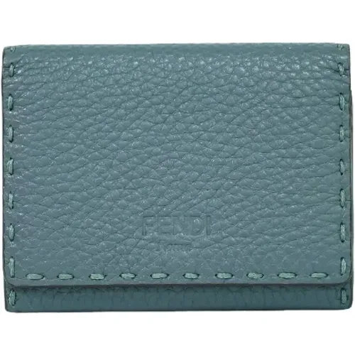 Pre-owned Wallets, female, , Size: ONE SIZE Pre-owned Leather wallets - Fendi Vintage - Modalova