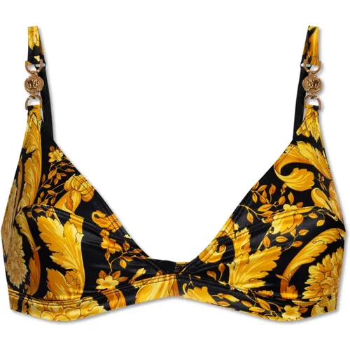 Bras, female, , Size: S Bra with Barocco pattern - Versace - Modalova