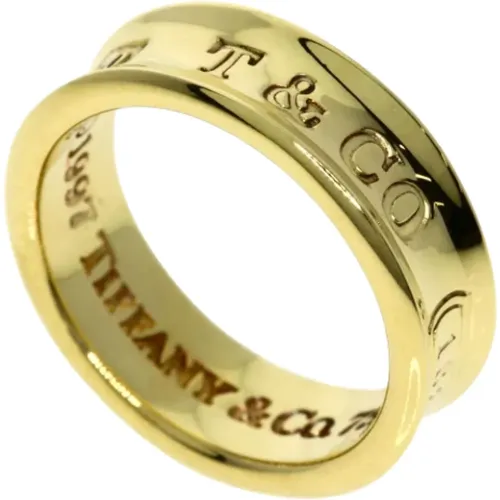 Pre-owned Jewellery, female, , Size: ONE SIZE Pre-owned Gold rings - Tiffany & Co. Pre-owned - Modalova