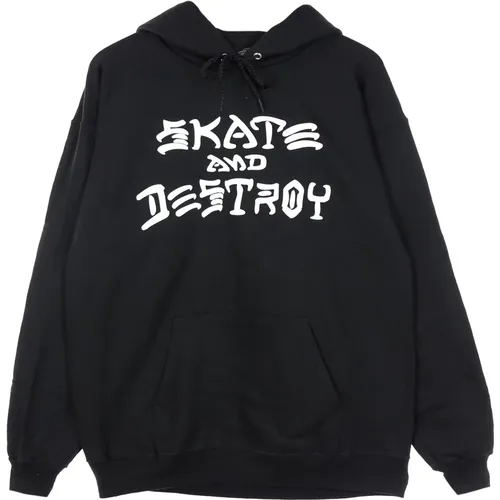 Skate Destroy Hoodie /White , unisex, Sizes: S, L, M - Thrasher - Modalova