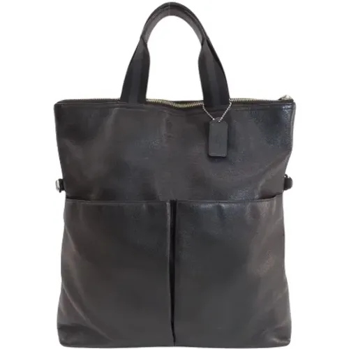 Pre-owned Tote Bags, female, , Size: ONE SIZE Pre-owned Leather totes - Coach Pre-owned - Modalova