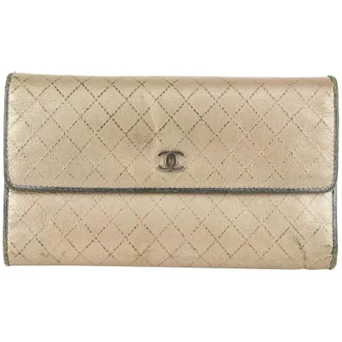 Italian Leather Wallets - Pre-owned Fair+ Style , female, Sizes: ONE SIZE - Chanel Vintage - Modalova