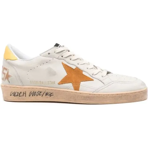 Ball Star Sneakers , male, Sizes: 11 UK - Golden Goose - Modalova