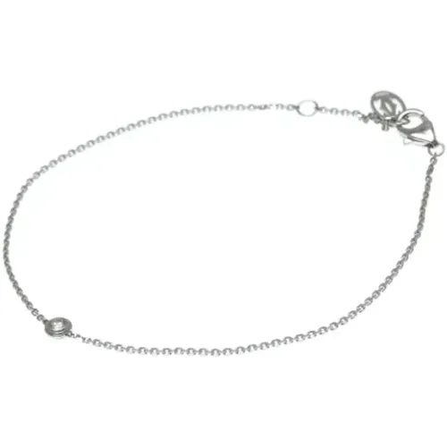 Pre-owned Jewellery, female, , Size: ONE SIZE Pre-owned White Gold bracelets - Cartier Vintage - Modalova