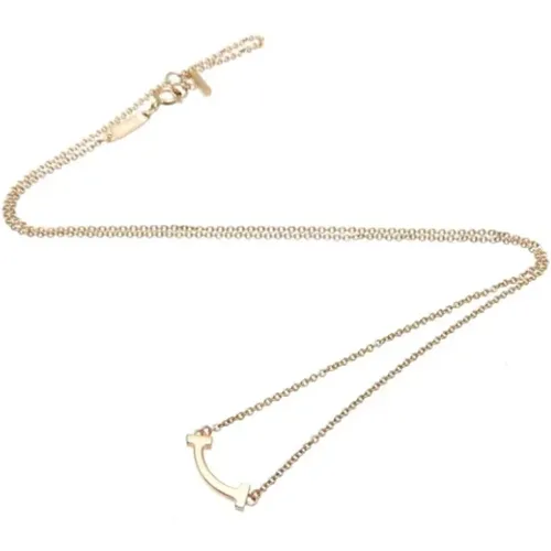 Pre-owned Jewellery, female, , Size: ONE SIZE Pre-owned Rose Gold necklaces - Tiffany & Co. Pre-owned - Modalova