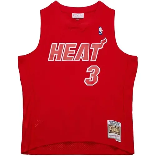 NBA Heat 2012 Dwyane Wade Trikot , Herren, Größe: M - Mitchell & Ness - Modalova