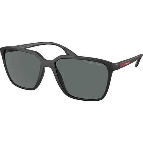 Sunglasses PS 06Vs-1Bo5Z1 Grey , male, Sizes: 58 MM - Prada - Modalova