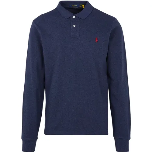 Polo Shirts, male, , Size: XL Long Sleeve Polo Shirt - Ralph Lauren - Modalova