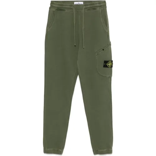 Sweatpants, male, , Size: L Jogger Soft Pocket Trousers - Stone Island - Modalova