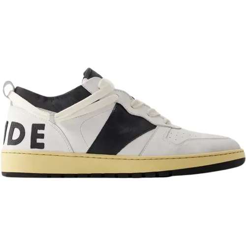 Sneakers, male, , Size: 8 US Rhecess Low Sneakers - Leather - /Black - Rhude - Modalova