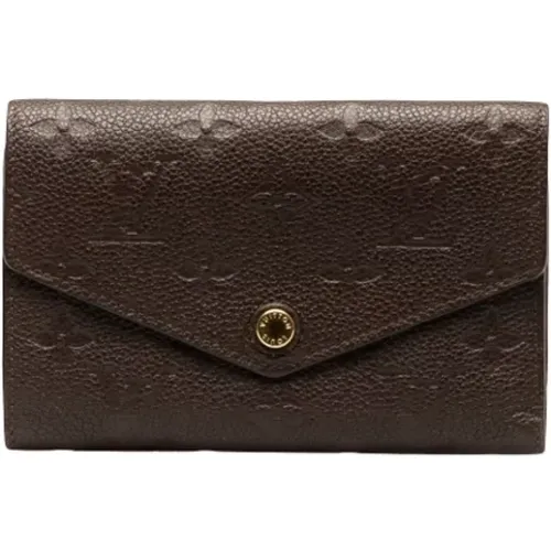 Pre-owned Leather wallets , female, Sizes: ONE SIZE - Louis Vuitton Vintage - Modalova