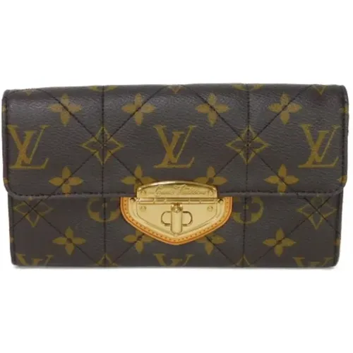 Pre-owned Canvas wallets , female, Sizes: ONE SIZE - Louis Vuitton Vintage - Modalova