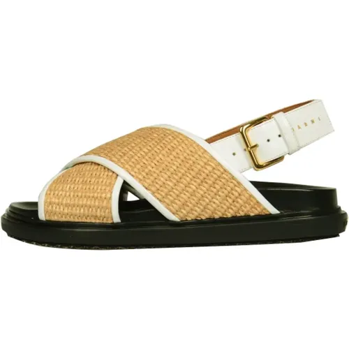 Crisscross Sandals , female, Sizes: 3 UK - Marni - Modalova