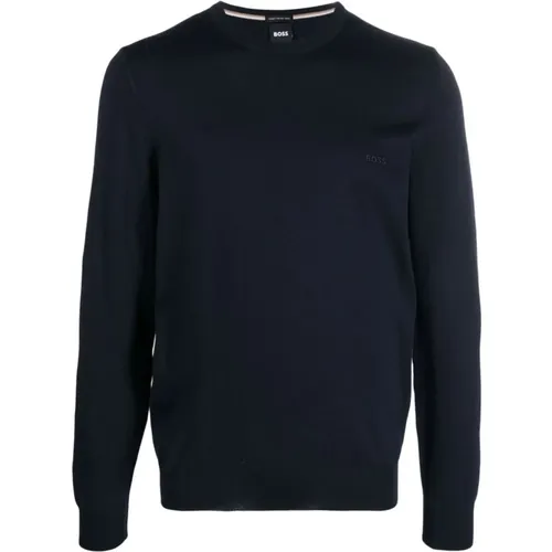 Crewneck Sweater , male, Sizes: M - Hugo Boss - Modalova