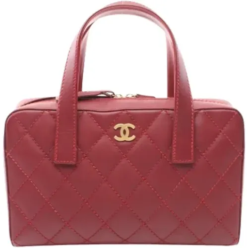 Pre-owned Leather chanel-bags , female, Sizes: ONE SIZE - Chanel Vintage - Modalova