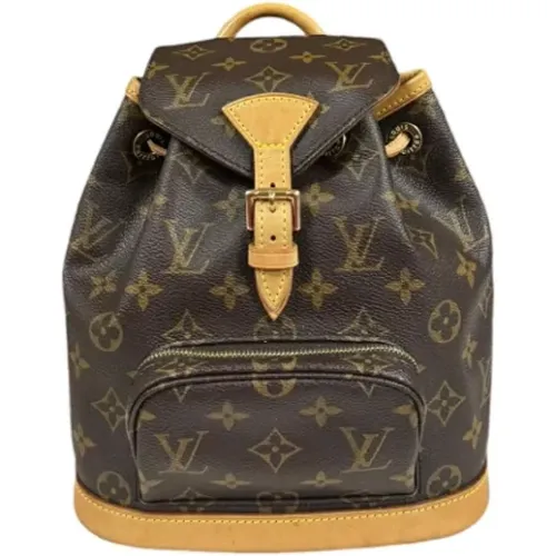 Pre-owned Backpacks, female, , Size: ONE SIZE Pre-owned Canvas louis-vuitton-bags - Louis Vuitton Vintage - Modalova