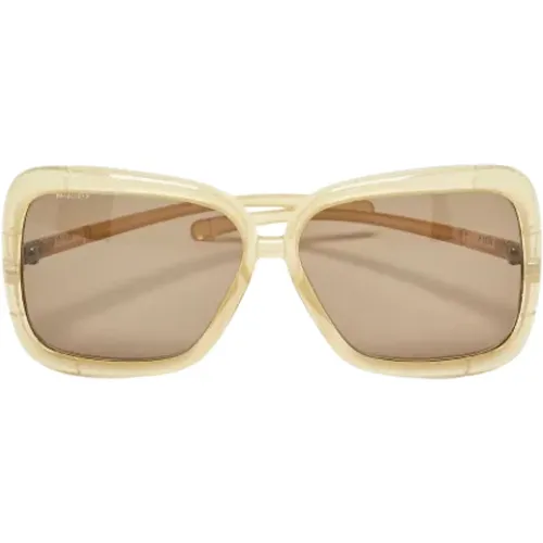 Pre-owned Acetate sunglasses , female, Sizes: ONE SIZE - Burberry Vintage - Modalova