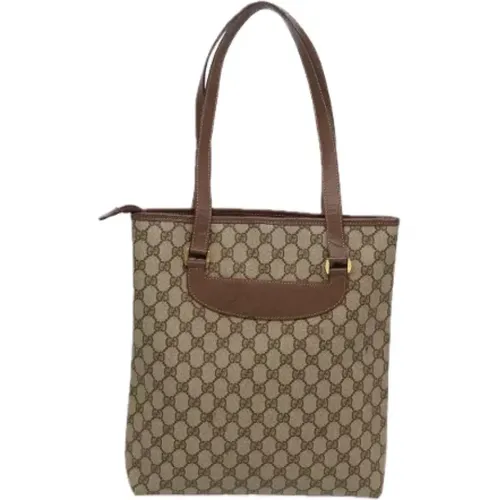 Pre-owned Canvas gucci-bags , female, Sizes: ONE SIZE - Gucci Vintage - Modalova