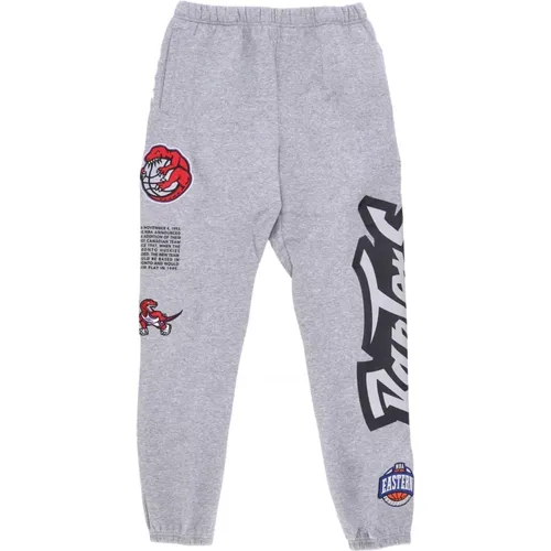 Sweatpants, male, , Size: XL NBA Team Origins Fleece Pants - Mitchell & Ness - Modalova