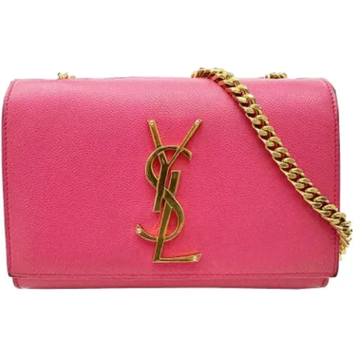 Pre-owned Cross Body Bags, female, , Size: ONE SIZE Pre-owned Leather shoulder-bags - Yves Saint Laurent Vintage - Modalova