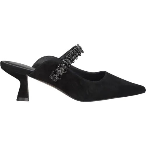 Pointed Toe Heel Shoe , female, Sizes: 7 UK, 6 UK, 5 UK, 3 UK, 8 UK, 4 UK, 9 UK - Alma en Pena - Modalova